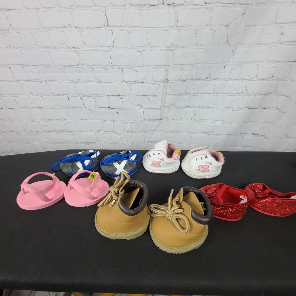 Build-A-Bear Shoe Bundle 5 pairs - Picture 3 of 10